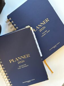 Two-volume PLANNER 2026 set showing Volume I and Volume II